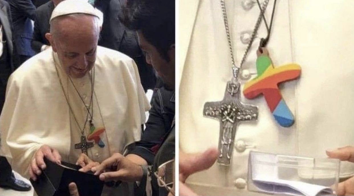 Папа римский раскритиковал законы против ЛГБТ+