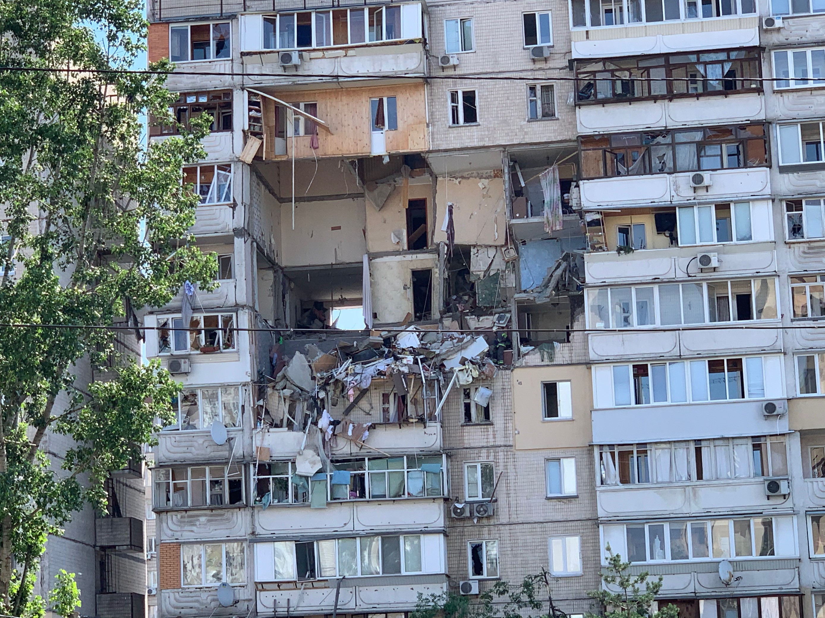 Сегодня произошел взрыв в жилом доме в Киеве